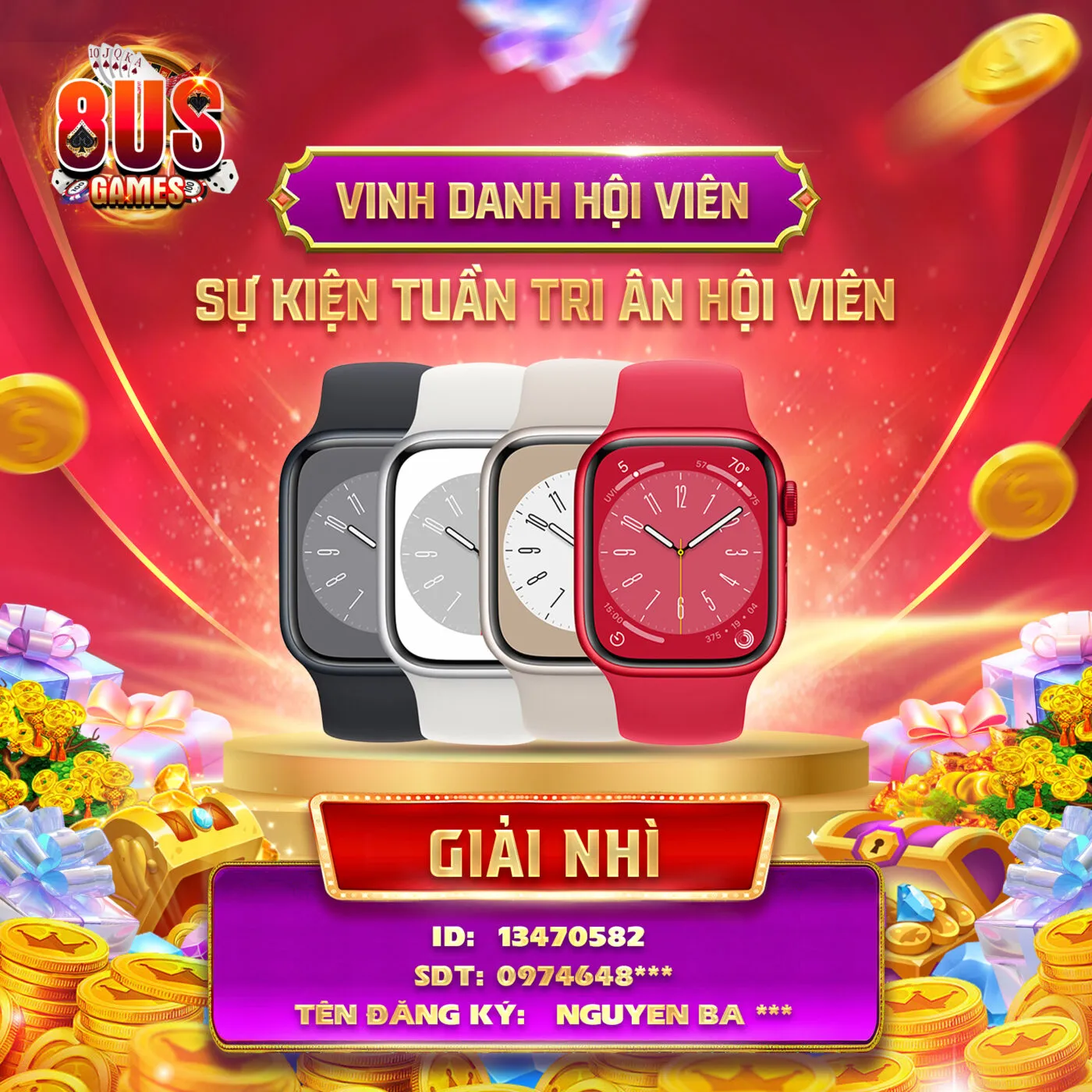8US 🎖️ Link Tải Game 8US Cho IOS/Android Mới Nhất 2026 575 Khuyến mãi nổi bật ở 8us