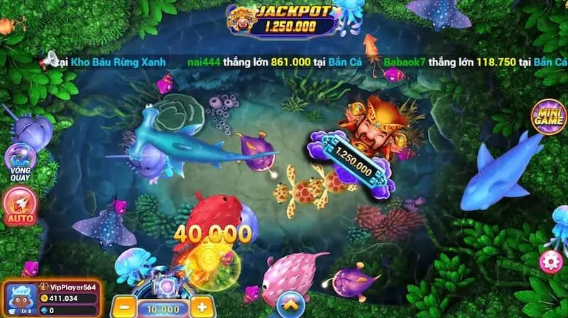 Bắn Cá Tài Lộc Đổi Thưởng Tiền Thật Tài Lộc Cực Khủng 3 Giao diện chơi ấn tượng với tiền thưởng hấp dẫn