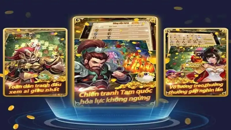 Bắn Cá Tam Quốc Siêu Kịch Tính Với Giao Diện Mới Lạ 3 Âm thanh và hình ảnh sống động cùng game cược bắn cá hấp dẫn
